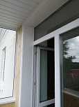 Остекление балкона с отделкой в доме II-18 - фото 2
